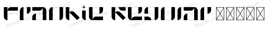 Frankie Regular字体转换